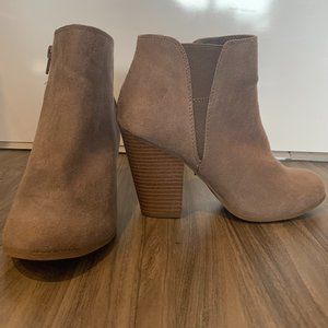 Suede Fergalicious Booties
